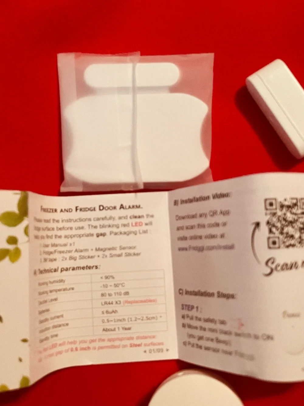 Fridggi Fridge Door Alarm - White
